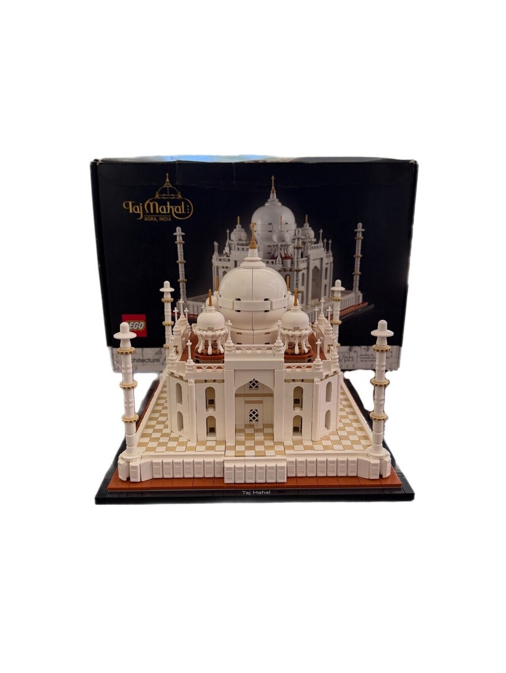 LEGO Architecture Taj Mahal 21056 2022 Pieces Complete Original Box Disassembled